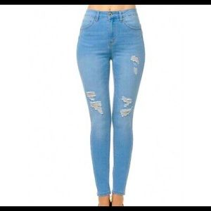 WAX Push Up Butt Lifting Skinny Jeans